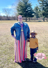 Load image into Gallery viewer, Ladies Striped Maxi Dress
