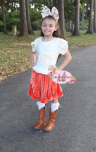 Load image into Gallery viewer, But First,  Pumpkin Latte Coffee Velvet Skirt Set
