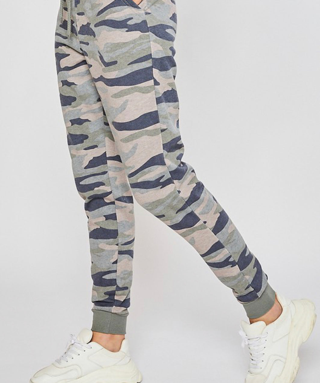 Ladies Forest Camo Joggers