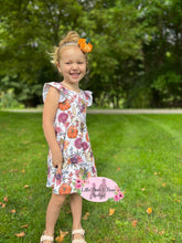 Load image into Gallery viewer, Fall Harvest Floral Twirl Dress
