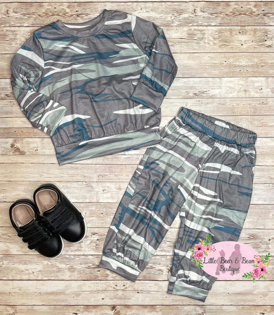 Earth Tone Mommy Jogger Set Mommy and Me