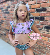 Load image into Gallery viewer, Cake Pops &amp; Coffee Swimsuit

