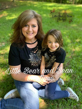 Load image into Gallery viewer, Mommy and Me Ladies Cheetah Sunflower Top
