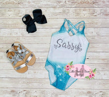Load image into Gallery viewer, Mommy and Me Classy With A Side Of Sassy  Swimsuit- Kids
