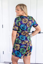 Load image into Gallery viewer, Ladies Navy Floral Pjs
