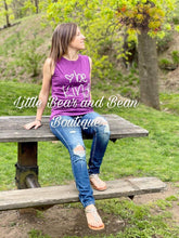 Load image into Gallery viewer, Ladies &quot;Be Kind&quot; Tank Purple

