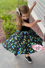 Load image into Gallery viewer, Neon Wizard Twirl Dress
