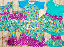 Load image into Gallery viewer, PB&amp;J Ruffle Belle Set
