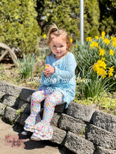 Load image into Gallery viewer, Bunnies, Birds &amp; Flowers Ruffle Tunic and  Belles Set
