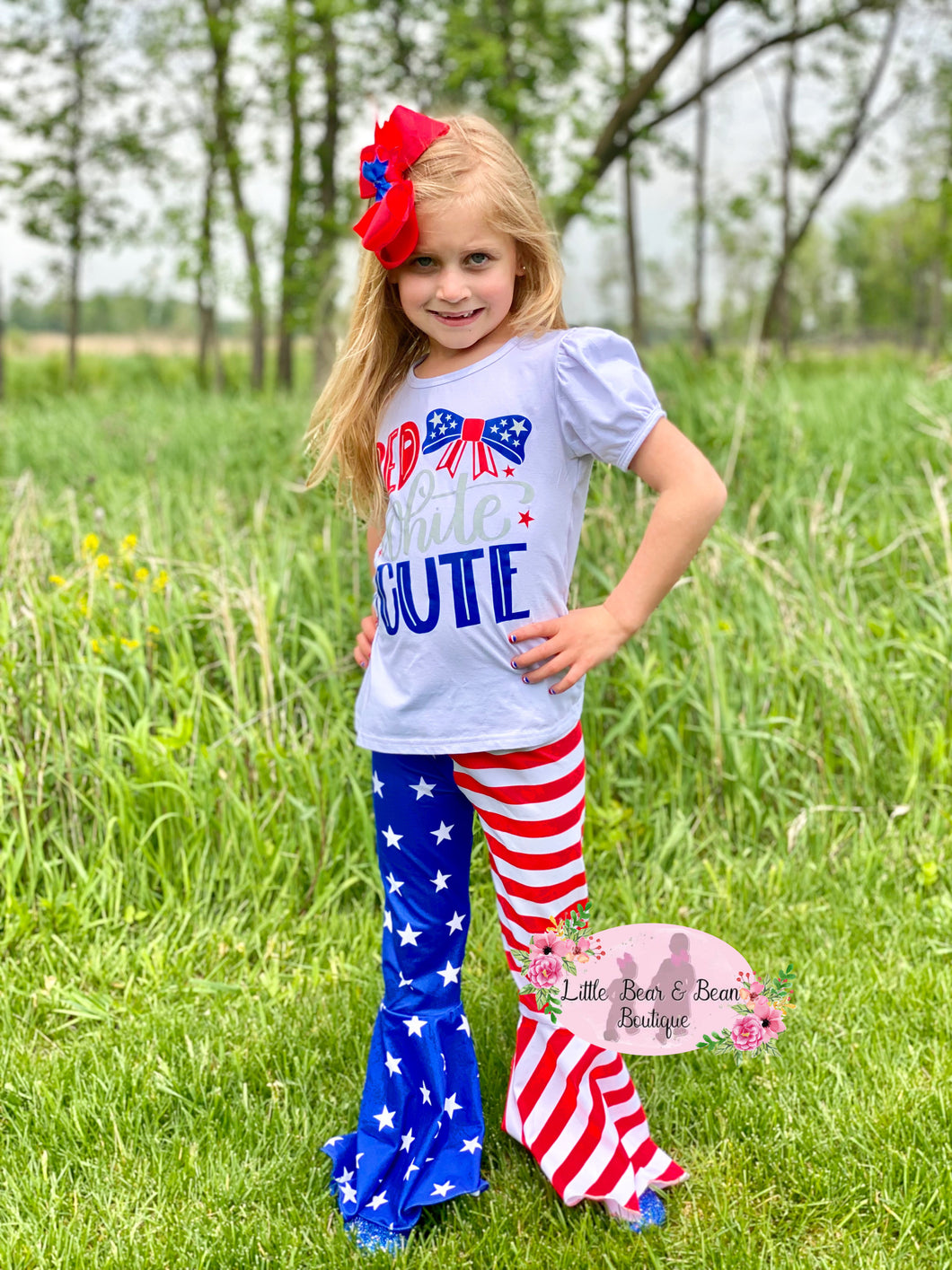 Red, White, & Cute Belle Set