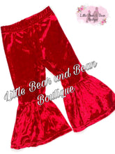 Load image into Gallery viewer, Crimson Velvet Belle Legging
