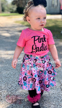 Load image into Gallery viewer, Pink Ladies Skirt Set
