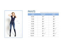 Load image into Gallery viewer, Ladies Kancan Mid Rise Folded Hem Skinny Jeans
