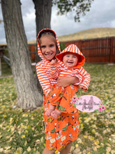 Load image into Gallery viewer, Charlie and the Great Pumpkin Hooded Twirl Dress
