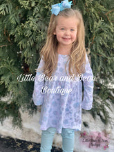 Load image into Gallery viewer, Mommy and Me Crystal Snowflake Hi Low Tunic Belle Set
