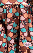 Load image into Gallery viewer, Western Mermaid Twirl Dress
