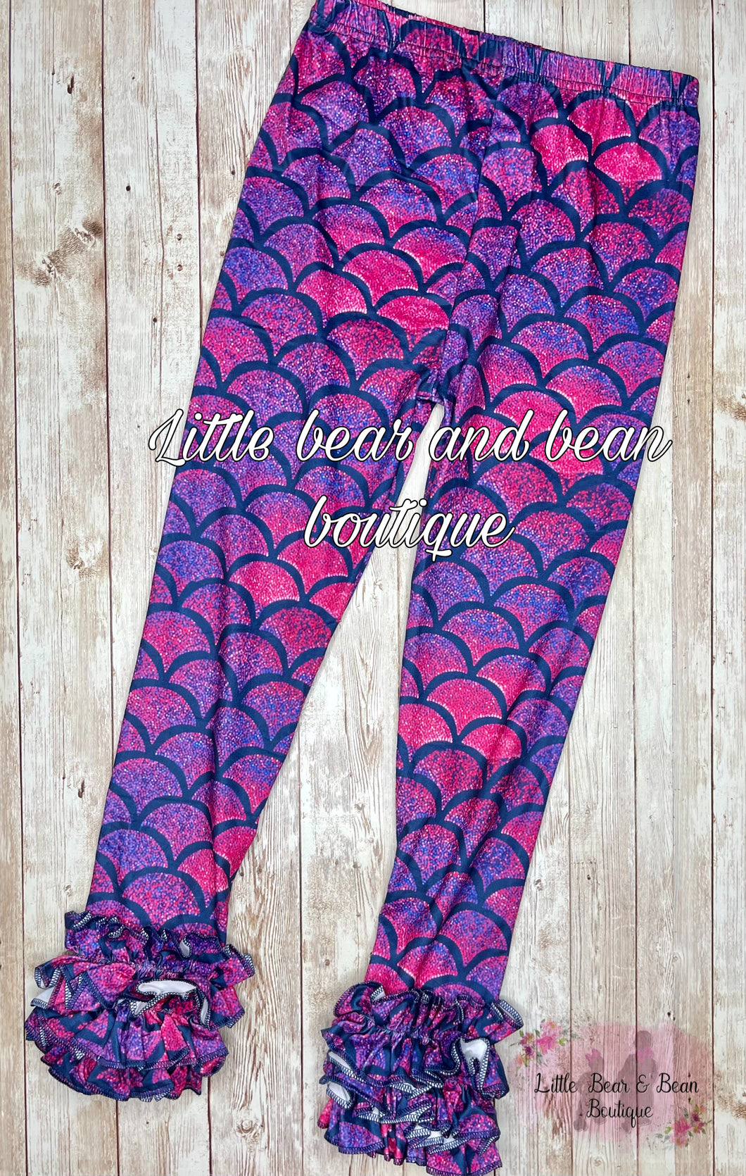 Pink and Purple Scale Mermaid Icing Pant