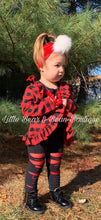 Load image into Gallery viewer, Red buffalo plaid cardigan
