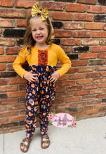 Load image into Gallery viewer, Turkey &amp; Pie Alley Cat Romper

