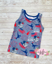 Load image into Gallery viewer, Daddy &amp; Me Let Freedom Roar Tank- kids
