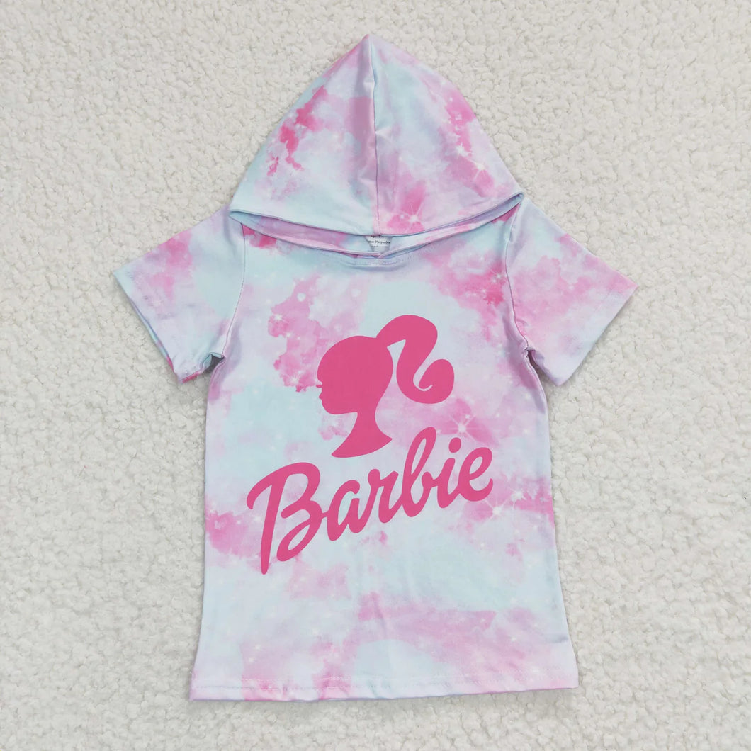 Pre-order RTS from Supplier Tie Dye Plastic Doll Hooded Shirt