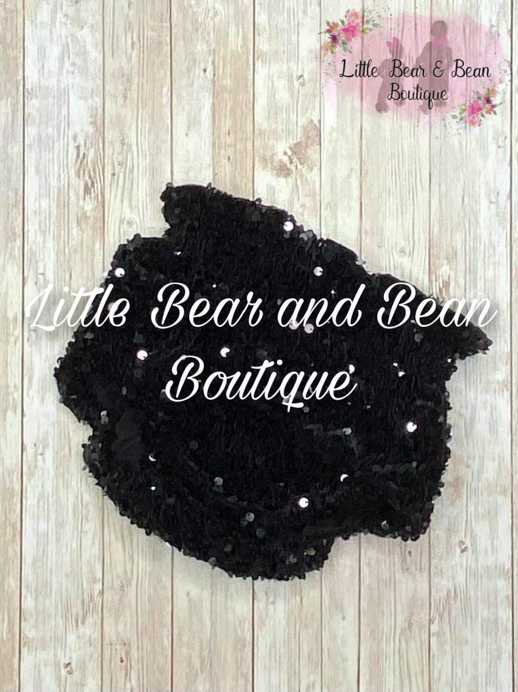 Black Velvet Sequin Bloomies