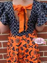 Load image into Gallery viewer, Halloween Spooky Twirl Dress
