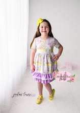 Load image into Gallery viewer, Spring Bunny Triple Layered Dress
