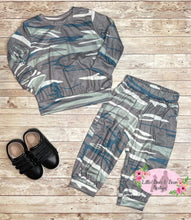 Load image into Gallery viewer, Earth Tone Kids Jogger Set Mommy and Me
